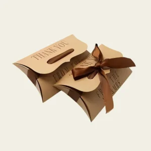 Kraft Pillow Boxes