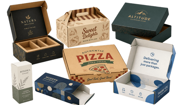 corrugated cardboard boxes